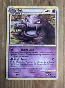 Pokémon TCG Muk HS-Undaunted 31/90 Regular Uncommon DMG