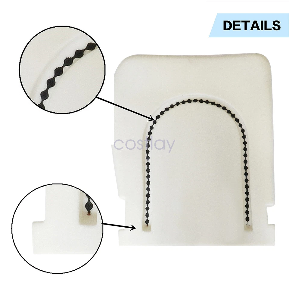 Cubierta de asiento inferior y cojín de espuma para conductor Ford F250 Super Duty 1999-2000 Foto 4 de 4