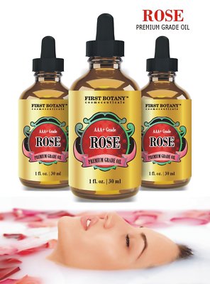 THERAPEUTIC GRADE Rose Oil Essential Oil Bulgaria Rose Oil for Face Ant-Aging