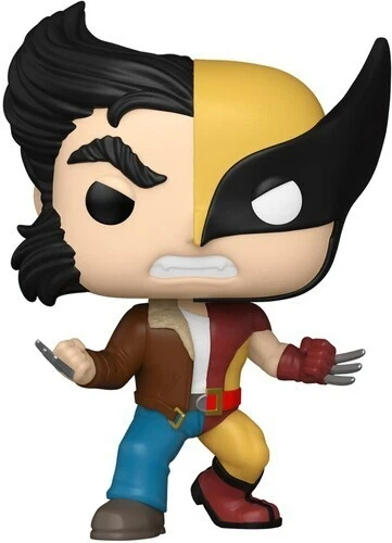 NEW/MINT FUNKO POP! Marvel Comics: Split - Logan / Wolverine #1433 ~ FREE SHIP!
