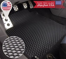 4 Pcs Blackbeige All Weather Heavy Rubber Floor Mats For 10-15 Toyota Prius