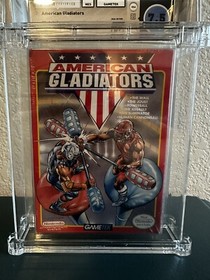 American Gladiators Nintendo NES Gametek WATA 7.5 B+