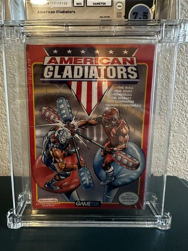 American Gladiators Nintendo NES Gametek WATA 7.5 B+ - Picture 4 of 8