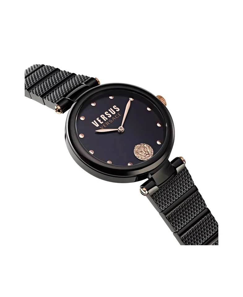 Reloj pulsera VERSUS VERSACE Versus para mujer Los Feliz negro acero inoxidable 34 m Foto 3 de 4