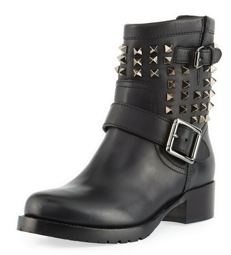 NEW Valentino Garavani Noir Rockstud 