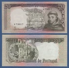 Portugal 20 Escudos 1964 UNC P.167 A