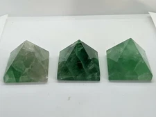 Green Fluorite Pyramid