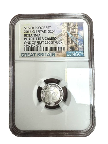 2016 Britannia PF70 Ultra Cameo Coin NGC076 One of First 250 Struck
