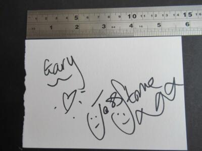 Joss Stone Englischer Singer-Songwriter Original Autogramm