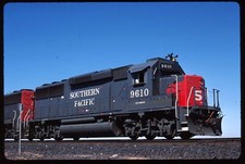 Original Rail Slide - SP Southern Pacific 9610 Picacho AZ 10-8-1988 - KM25