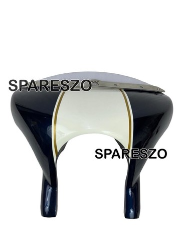 "CHIEF ROUND FAIRING, CELESTIAL BLUE" FIT FOR ROYAL ENFIELD SUPER METEOR 650 - Picture 5 of 16
