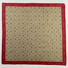 Vintage Paolo Gucci Handkerchief Pocket Square Bandana