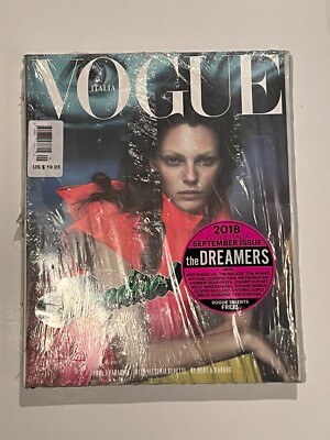 VOGUE ITALIA N° 817 Septembre 2018 Cover Mert + Marcus Model