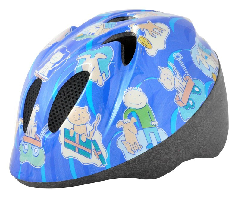 Alpha Plus Junior Helmet Fun Time 44-50cm Dial Fit