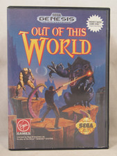 Out of This World Case SEGA Genesis Authentic BOX ONLY