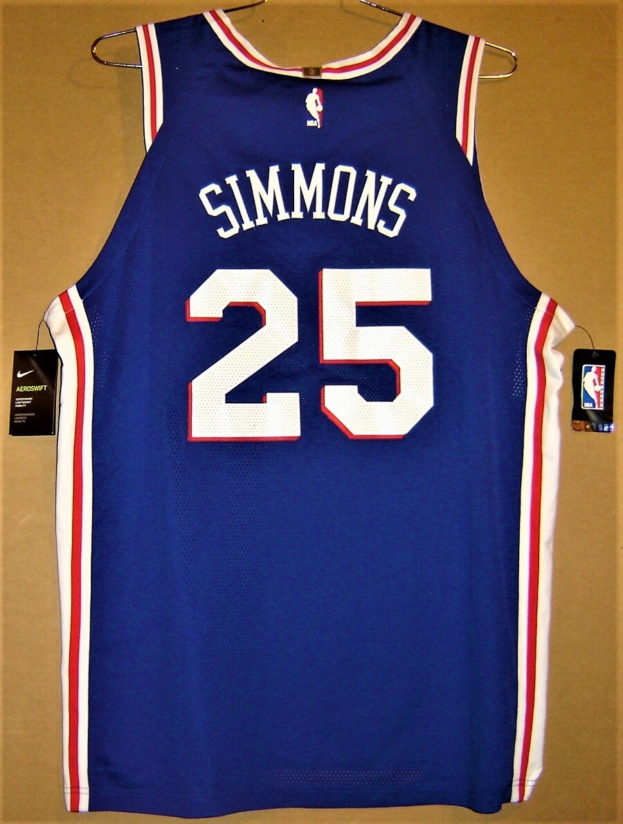 PHILADELPHIA 76ERS BEN SIMMONS BLUE Brotherly Love NBA JERSEY