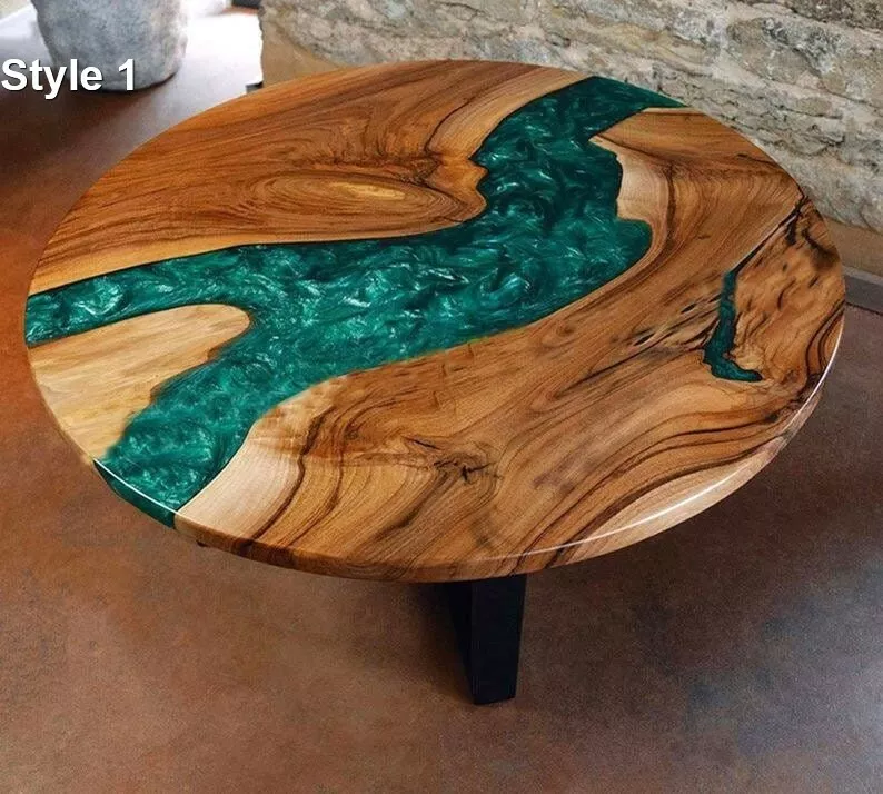 Round river table deals