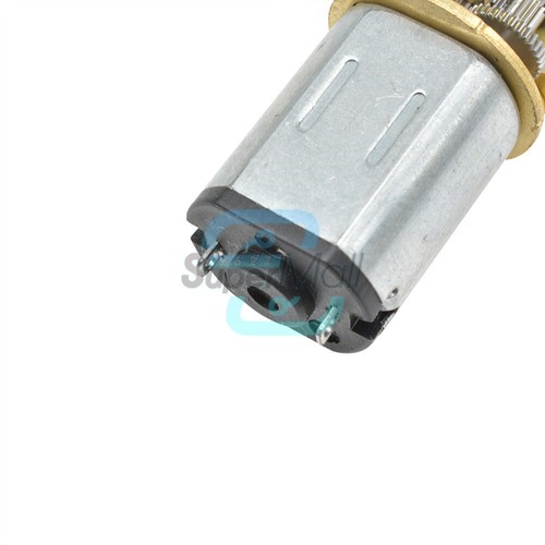 DC 3V 6V 12V 100RPM Micro Speed Reduction Gear Motor Wheel Shaft Metal Gearbox - Bild 33 von 118