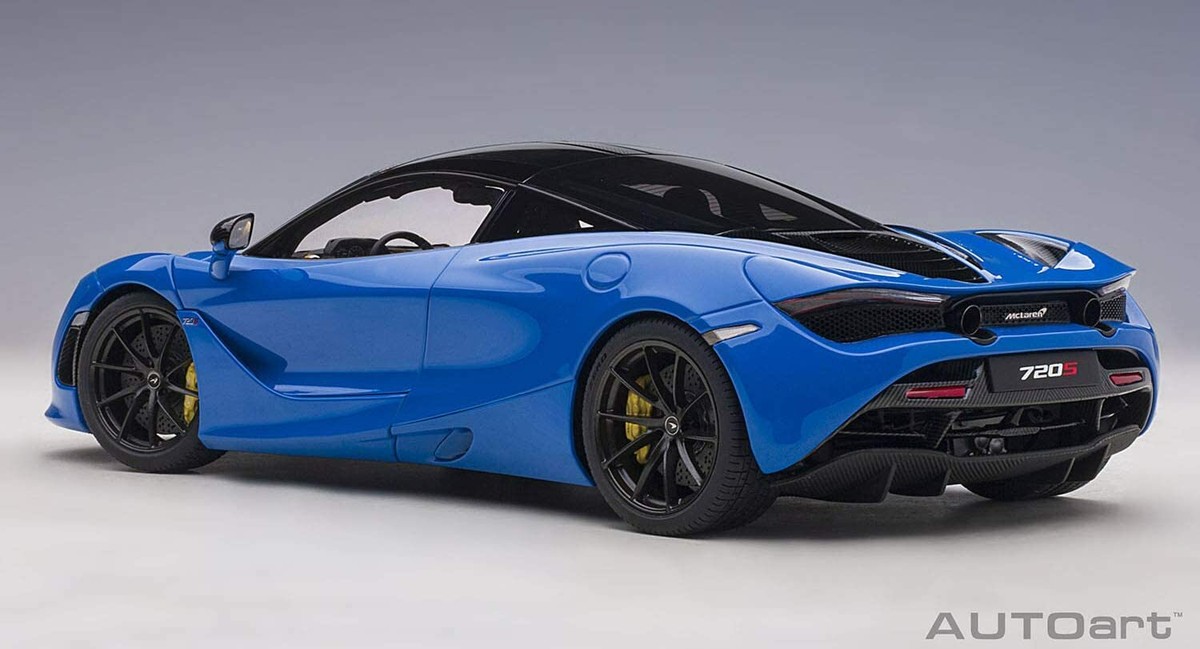 AUTOart 1/18 McLaren 720S Metallic Blue Finished Product