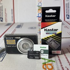 Sony Cyber-shot DSC-S980 12.1MP Digital Camera - Silver SD Battery Charger READ