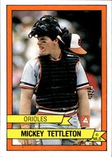 1989 '89 Panini Baseball Figure # 259 Mickey Tettleton