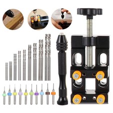Tools for Holding Hand Drill Pin Vise Bits Twists Jewelry Drilling