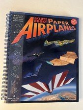 The Klutz Book of Paper Airplanes for Kids 40 sheets Age 7 plus