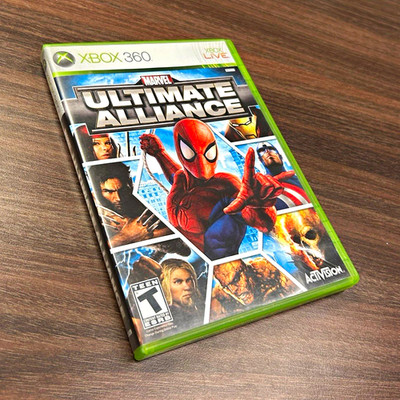 Microsoft Marvel: Ultimate Alliance Xbox 360 2006 T NTSC-U/C Multiplayer Case