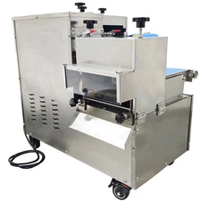 Fresh Meat Slitting and Dicing One-step Forming Machine 110V with10mm Blade