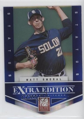 2012 Elite Extra Edition Status Blue Die-Cut 92/100 Matt Smoral #16 2u3