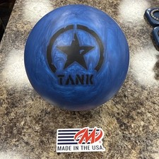 15lb Motiv BLUE TANK Bowling Ball NEW Undrilled Blue Pearl RARE