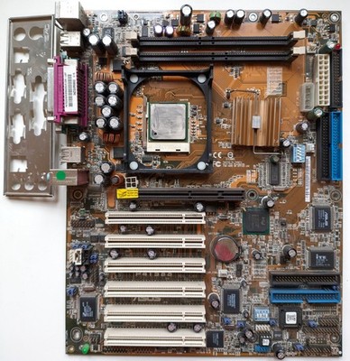 ASUS P4T533 Motherboard Soc 478 Intel 850E RDRAM AGP Pro Untested, Rare Vintage
