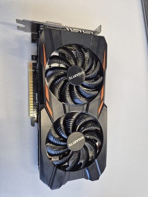GIGABYTE GeForce GTX 1050 Ti 4GB Grafikkarte - GV-N105TWF2OC-4GD