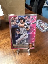 2022 Bowman - Prospects Diego Rincones #BP-65 Fuchsia Border /299 (RC)
