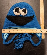 Cookie Monster Winter Hat Beanie Unbranded Li...