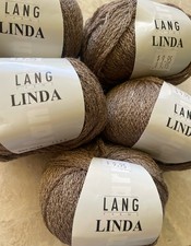 Lot of 5, Lang Yarns LINDA, Acrylic/Viscose/L...