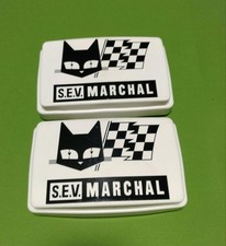 Unused Sev Marchal 850 Fog Lights Lamps Set Of 2 Vintage Unused Sev Marchal 850 Fog Lights Lamps Set Of 2 Vintage