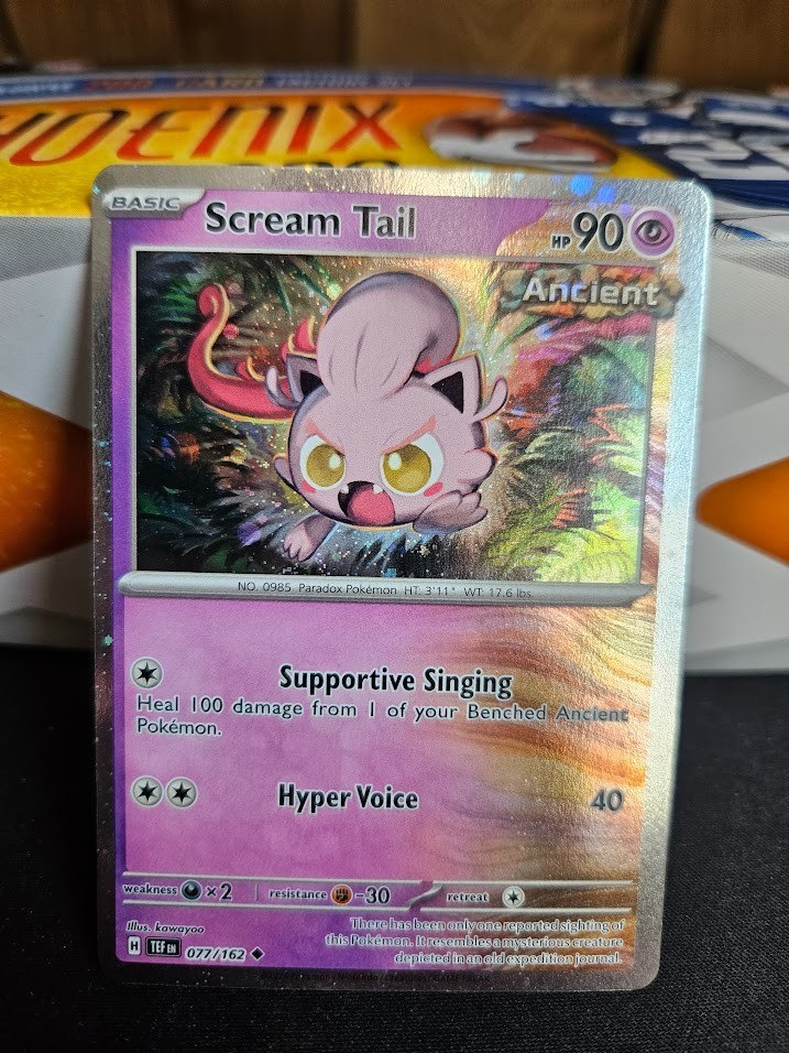 Scream Tail - 077/162 - Uncommon - Reverse Holo - Near Mint