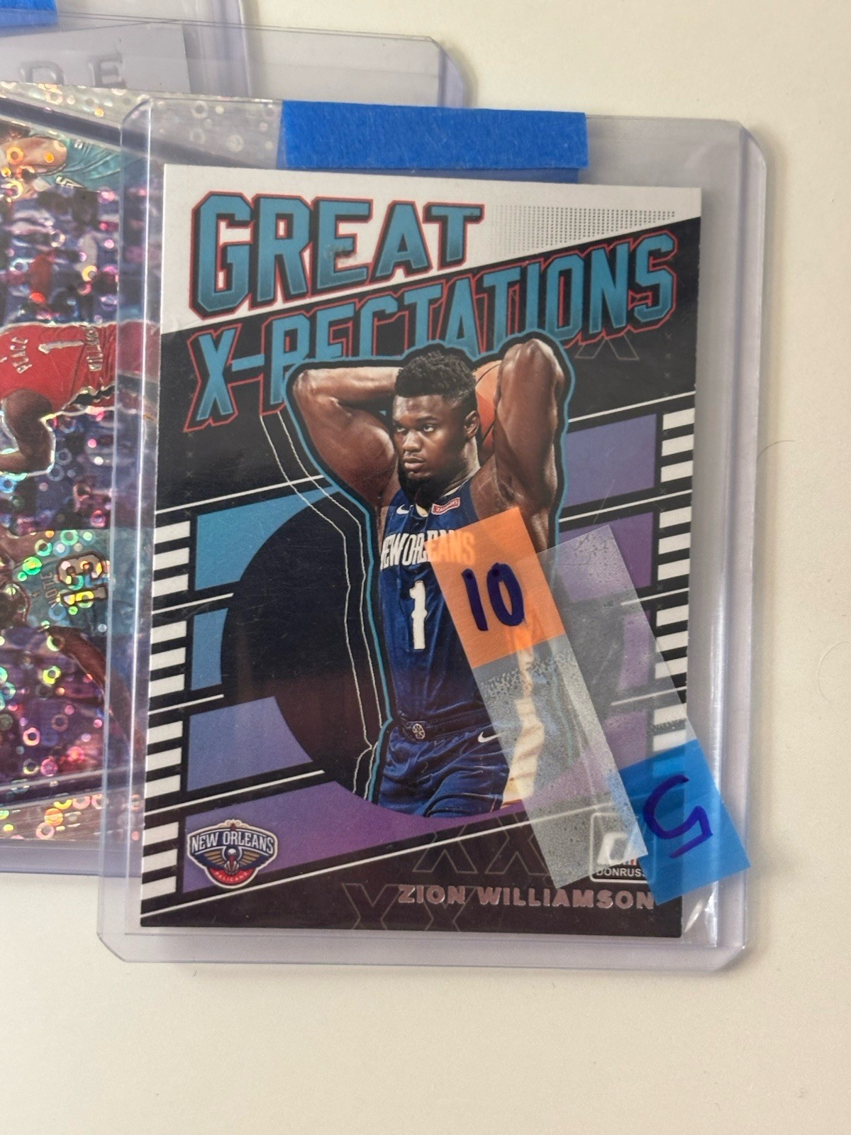 2019-20 Panini Donruss - Great X-Pectations Zion Williamson #7 (RC)