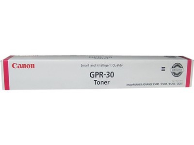 Canon 2797B003AA GPR-30M Magenta Toner Cartridge Damaged Open Box OEM