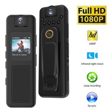 1080P Police Body Camera HD Night Vision for Law Enforcement mini Body Worn Cam