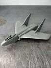 MARX F-7U-1 JET PLAYSET PART IN SILVER Airplane Fighter Rare HTF Vintage