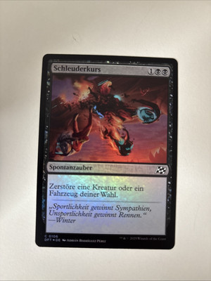Schleuderkurs Magic The Gathering Foil C106 DFT