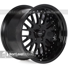 Circuit Performance Cp21 18x9.5 18x11 5x114.3 20 Gloss Black Wheels Staggered