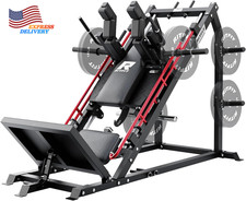 Gazelle Pro Leg Press  Hack Squat Machine High-Tensile with Weight Storage