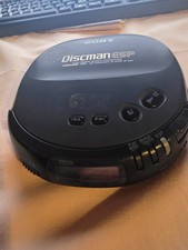 Sony Discman D-245 Personal CD Player ESP Mfega Bass AVLS Vintage for parts