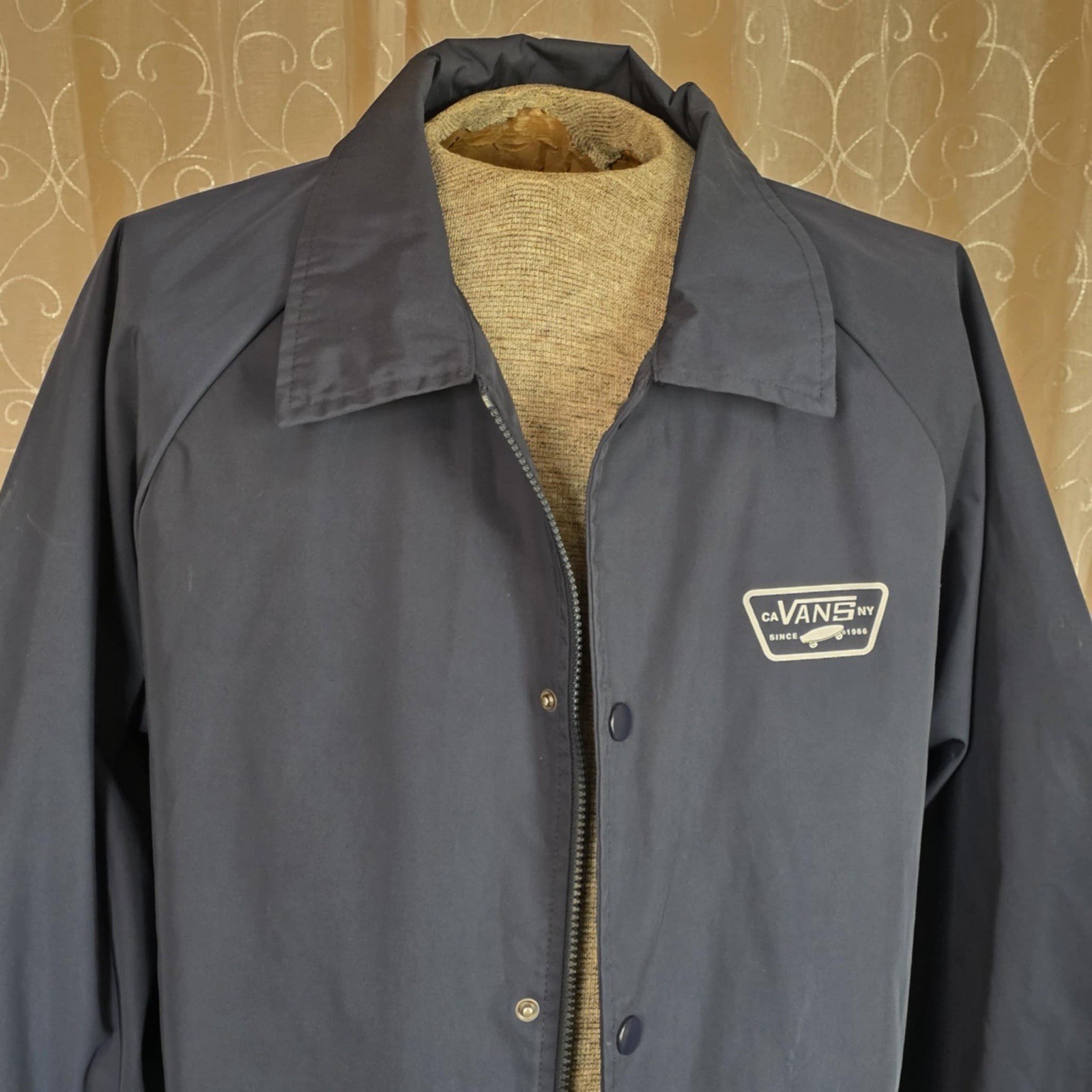 Vans Men's Size XL Jacket Navy  (Windbreaker/Waterproof) thumbnail 16
