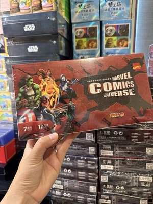 Finding Unicorn Marvel Comics Evolution Trading Cards Sealed Box US Seller