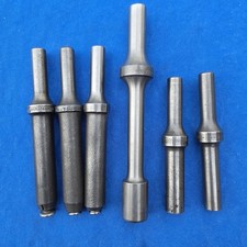 Misc. Lot Of Six .401 Shank Rivet Tools Aircraft Rivet Tools Misc. Lot Of Six .401 Shank Rivet Tools Aircraft Rivet Tools