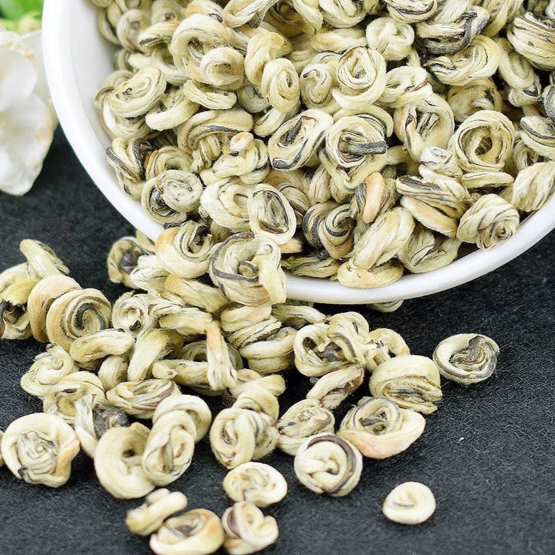 500g Jasmin Handmade Green tea Snail Jasmine Chinese Green Tea Yu Luo Wang Pearl